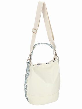 NWT- LeSportsac  Convertible Cream Bucket Bag w removable long crossbody strap💙